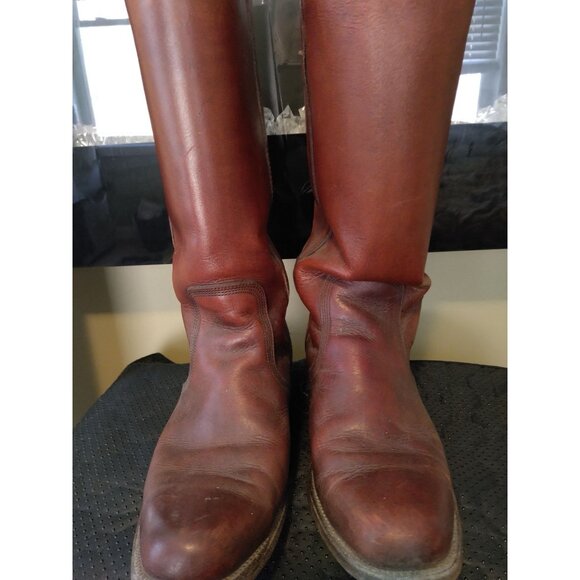 Vintage Men's Frye Campus Boot Red Brown Size 8.5D - Picture 5 of 9